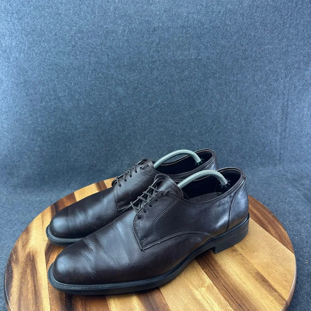 ALLEN EDMONDS Provo 4244 Plain Toe Bluchers Comfort Heel Men's Sz 11.5D